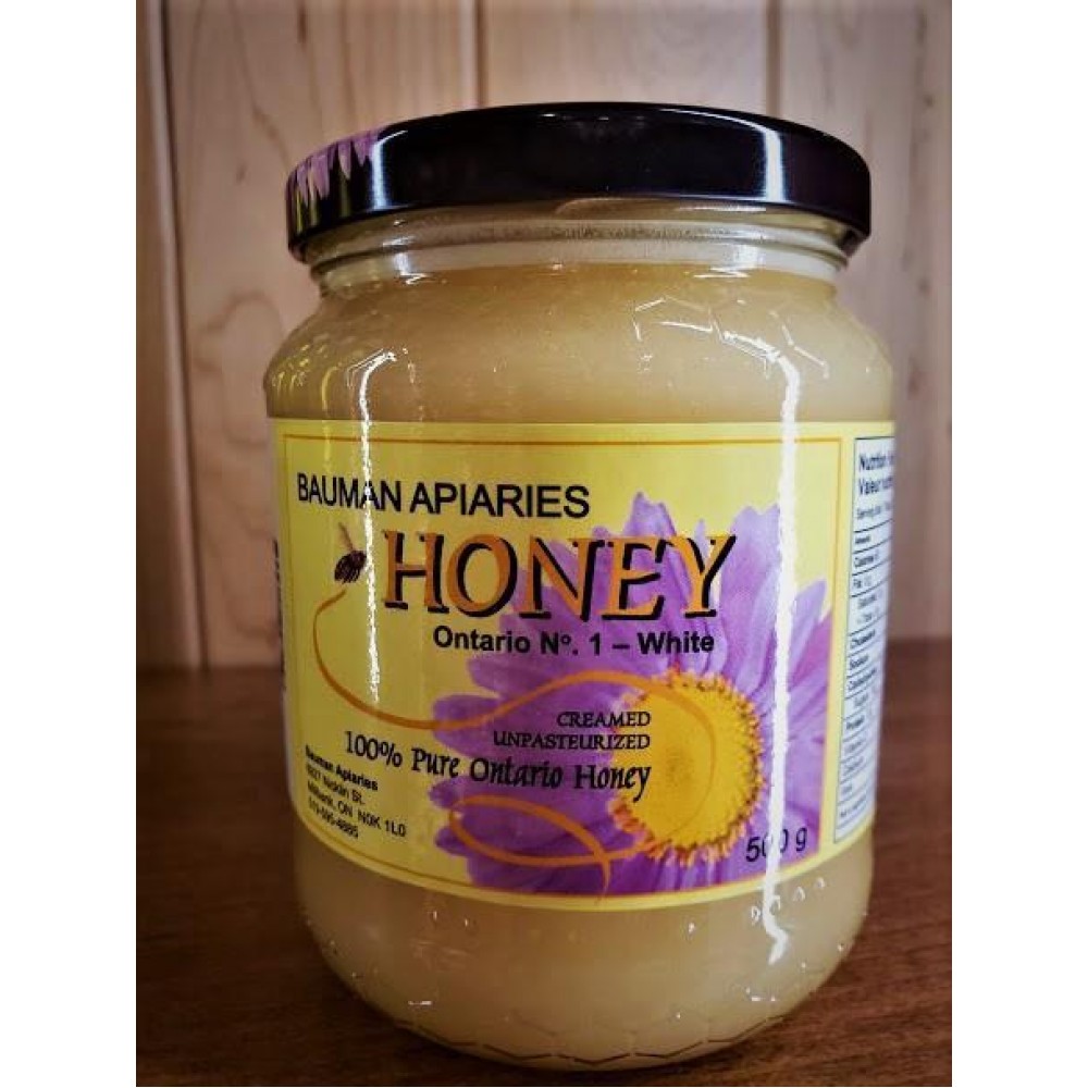 Local Creamed Honey Unpasteurized